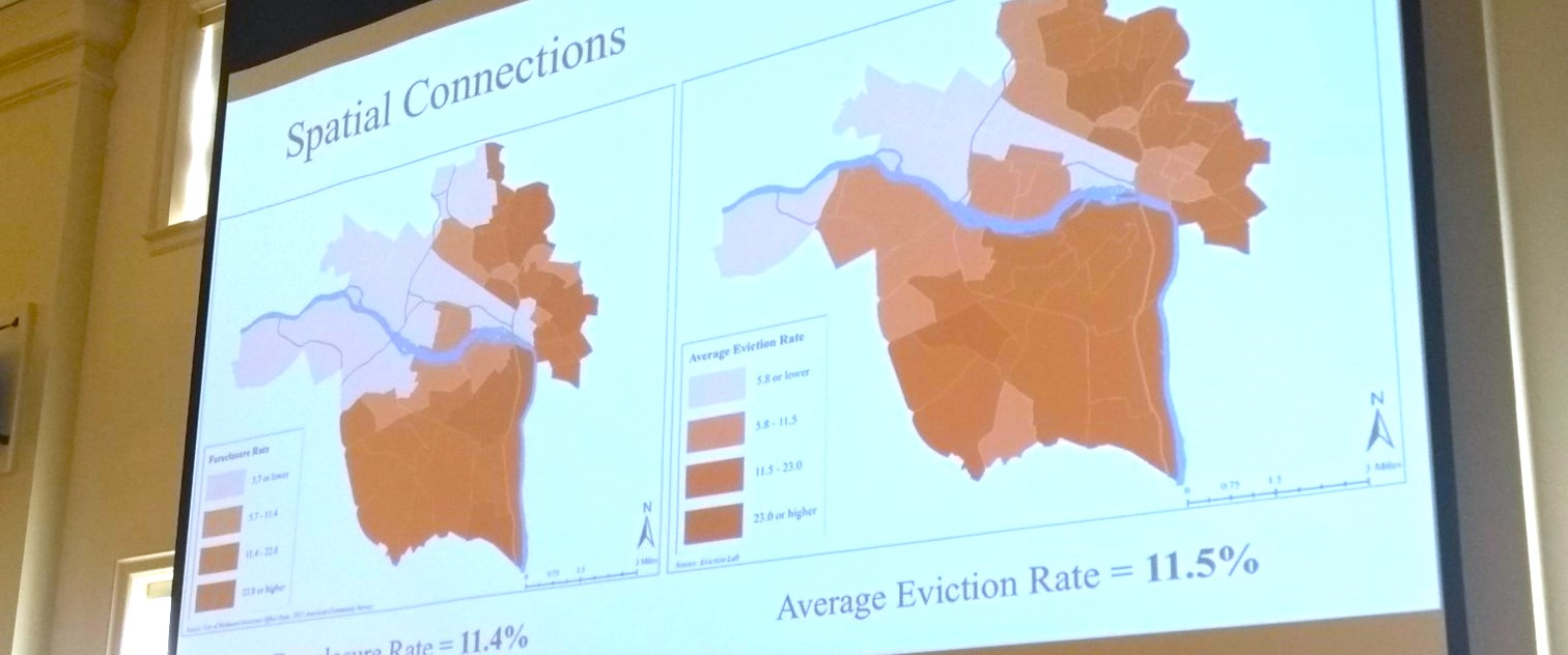 RVA Eviction Lab eviction data visualization map presentation