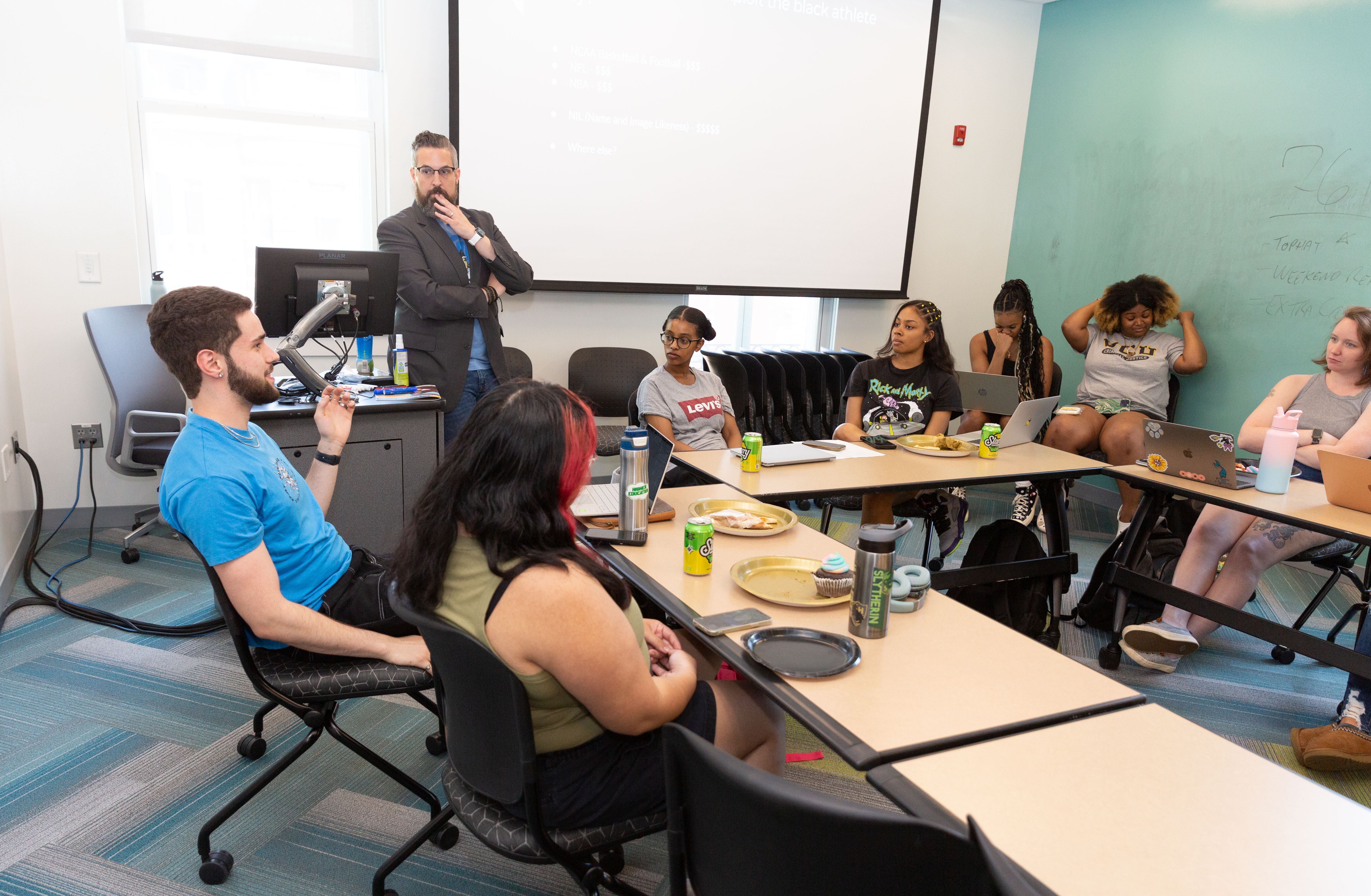 Students in classroom